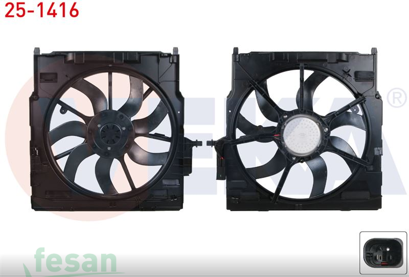 25-1416 12V FAN MOTORU BMW X5 E70 3.0 3.5XD 4.0D 2007 2012×5 F15 F85 2.5D 3.0D 4.0E X6 E71 E72 3.0D 4.0D 2008 TEKLİ 600W