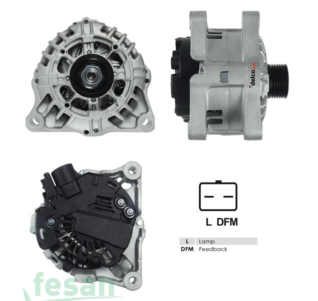 VALEO DLA877 12V ALTERNATÖR FİAT DUCATO SCUDO CITROEN C2 C3 C4 PEUGEOT PARTNER 307 206 306 90AHM