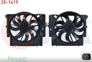 25-1419 12V FAN MOTORU BMW X1 E84 1.6İ 1.8İ 2.0D 2.0D XRİVE 2011 E89 2.0İ 2010 3SERİ 3.35Xİ 2005-2011