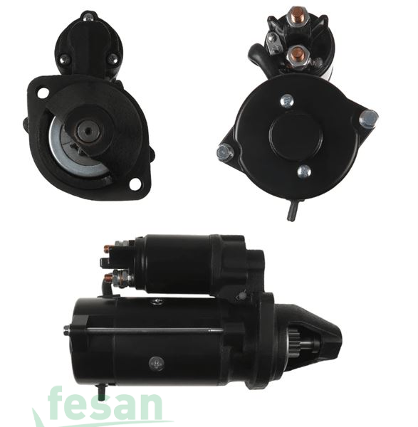 ISKRA DLS4185 12V MARŞ MOTORU JOHN DEERE BİCER TRAKTÖR 10DİŞ 3.2KW YM DIŞTAN SAPLAMA