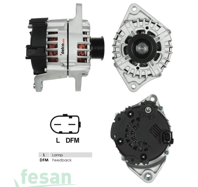 VALEO DLA8562 12V ALTERNATÖR FİAT DUCATO 2.3JTDİ 110 120 130 150 17 IV 2006-2011 L-DFM UÇ 180AHM