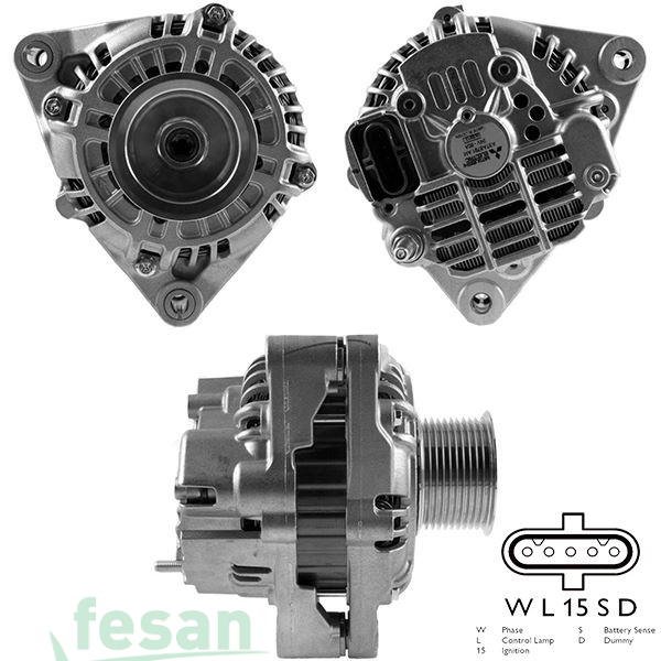 MİTSUBİSHİ A3TA8791 24V ŞARJ DİNAMOSU DEUTZ MOTOR RENAULT KHD 80AHM DORUK OTOBÜS