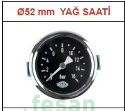 SIMGA 052MM-06BAR YAĞ SAATİ 52MM 06 BAR
