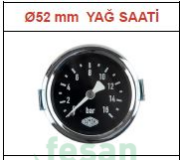 SIMGA 052MM-06BAR YAĞ SAATİ 52MM 06 BAR