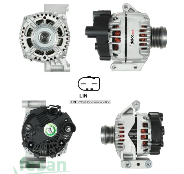 VALEO DLA8890 12V ALTERNATÖR FİAT DOBLO II 1.3 16> EGEA 1.6JDTI 15 FIORINO 1.3 MJET FIAT 500 CITROEN NEMO PEUGEOT BIPPER LIN UÇ 120AHM