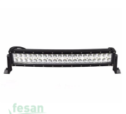 LLB-B60 12-24V OFF ROAD 60LED 87CM KAVİSLİ BARLED ÇİFT SIRA