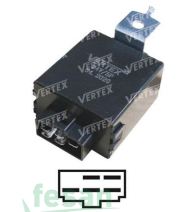 VF 1040 24V FLAŞÖR İSUZU ŞAMPİYON NPR66 NPR75 5FİŞ