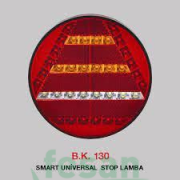 BK 130 STOP GV LAMBASI ÜNİVERSAL YOL İŞARETLİ KIRMIZI YUVARLAK