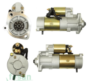 MITSUBISHI DLS2730 12V MARŞ MOTORU TCM FORKLİFT V3300TE MOTOR 2007 MX130X BACKHOEL LOADER 2007> 9DİŞ 3.0KW