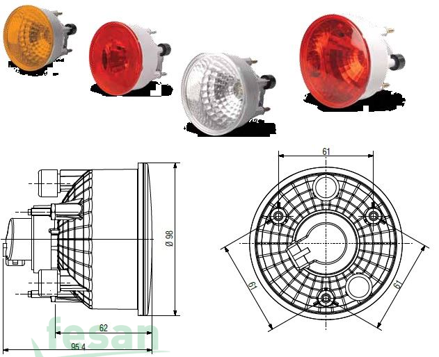 FARBA 13517 SİS LAMBASI ARKA