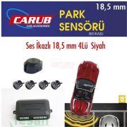 0015918 PARK SENSÖRÜ BUZERLİ 18.5MM SİYAH SİYAH