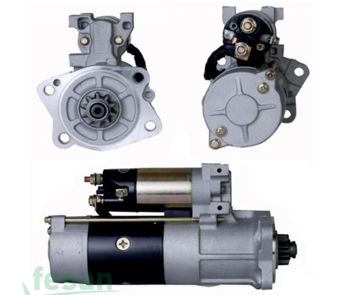 MITSUBISHI DLS2740 12V MARŞ MOTORU CATERPILLER S4S S4Q S4Q-2 S6S MOTOR FORKLİFT 10DİŞ 2.0KW