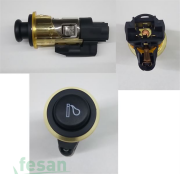 CKM290 12V CAKMAK CITROEN C3 C4 SARI SOKETLİ BERLİNGO