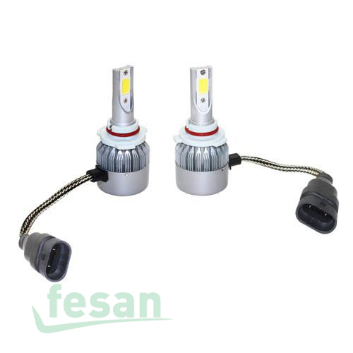 09-LED-9006 12V AMPÜL LED 9006 XENON FAN SOG HB4 6000KW 04110992 101431 LHL06 87 0106 0410992 0410976 10 1431