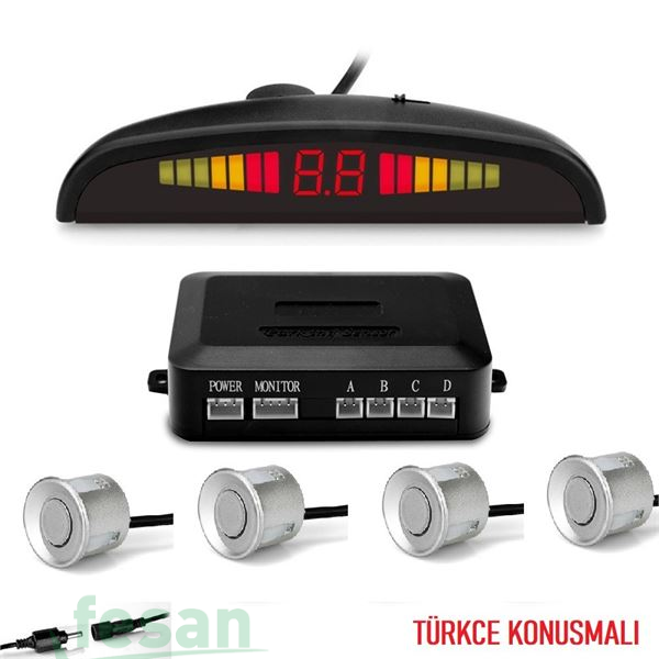 11 1031A PARK SENSÖRÜ TÜRKÇE KONUŞMA GRİ 22MM