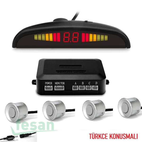 11 1031A PARK SENSÖRÜ TÜRKÇE KONUŞMA GRİ 22MM