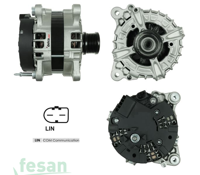VALEO DLA8578 12V ALTERNATÖR VW PASSAT 2.0TDİ 1.6TDİ CC 2.0TDİ SKODA SUPERB 2009-2015 LIN2-D UC 180AHM