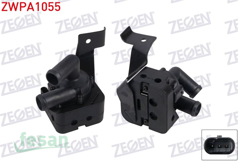 ZWPA1055 12V İLAVE SU POMPASI BMW 5 SERİ F10 2010-2014 7 SERİ F01 2009-2012