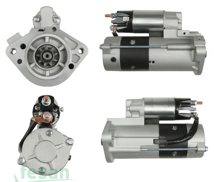 MITSUBISHI DLS2782 24V MARŞ MOTORU CANTER 4M41 PAJERO SPORT 2008> CATERPILLER 4M41 FORKLİFT INTERCOOLER TURBO MOTOR 9DİŞ 3.7KW