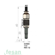 SVAC SV004  000  4.4V ISITMA BUJİSİ VW GOLF PASSAT POLO CLASIC 1.9 2.4