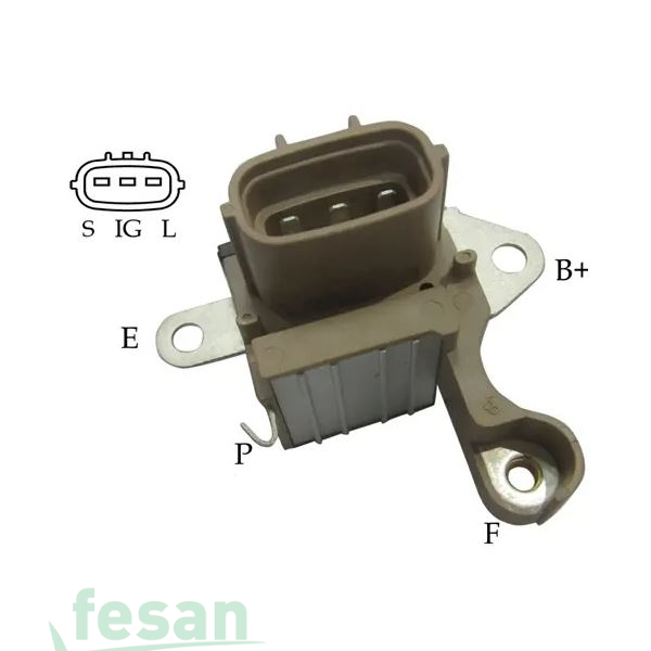 IN 6001 DENSO 12V KONJEKTÖR JOHNDEERE CHRYSLER VOYAGER TOYOTA LEXUS 3 FİŞLİ S-IG-L