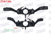 ZSW1386 SİNYAL FAR KOLU VW GOLF VI JETTA IV TOURAN 2008>