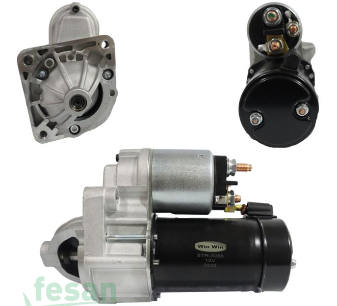 STR 3055 VALEO 12V MARŞ MOTORU FİAT TEMPRA LİNEA SİENA DOBLO 9DİŞ 1.3KW