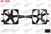 25-1835 12V FAN MOTORU FİAT UNO 60 1989-1996 TEKLİ FANLI DAVLUMBAZLI