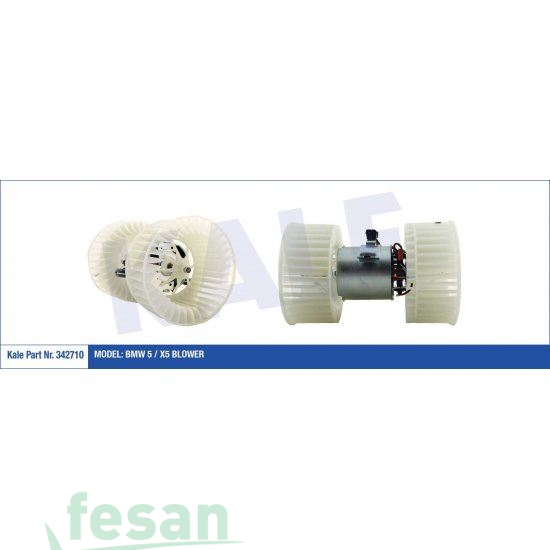 342710 12V KALORİFER MOTORU BMW 5×5 KLİMALI BLOVER TİPİ ÇİFT PERVANELİ