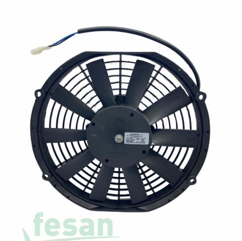 5702210120001 12V FAN MOTORU 10İNÇ ÜFLEYİCİ KOMPLE YASSI İNCE AKSİYEL