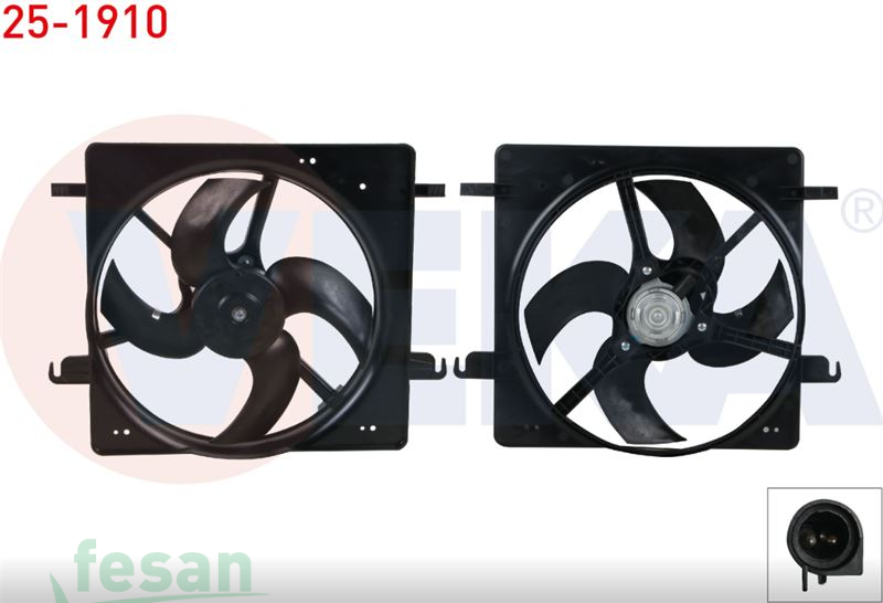 25-1910 12V FAN MOTORU FORD KA 1996 2003 KLIMASIZ
