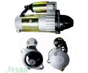 MITSUBISHI DLS1238 24V MARŞ MOTORU HUANGONG WEICHA DRAGON 6A VOLAND 75MM DİŞLİ KAFASI 39MM DELİK ARALIGI 110MM FIRLATMA 19MM 11DİŞ 5.5KW