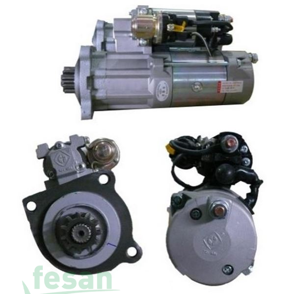 MITSUBISHI DLS1242 24V MARŞ MOTORU YUCHAI YC6 SHANGHAI DIZEL İŞMAKİNA VE JENERATÖR VOLAND 88MM DİŞLİ KAFASI 45MM DELİK ARALIGI 88+90+126MM FIRLATMA 32MM 11DİŞ 8.3KW