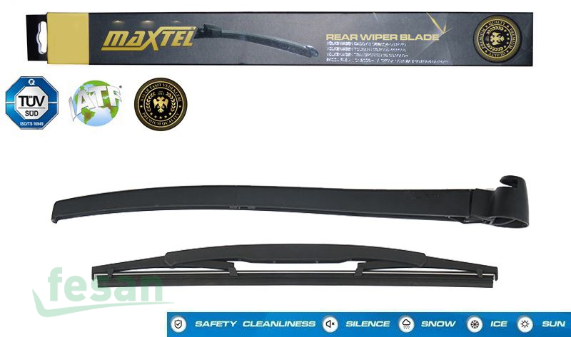 12620345 SİLGİ ARKA KOL  SÜPÜRGESİ SKODA FABİA HATCBACK 1999-2008 365MM