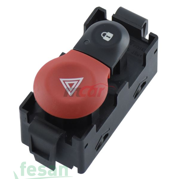 AN763 ANAHTAR 4LÜ FLAŞÖR MERKEZİ KİLİT CLİO III 6F