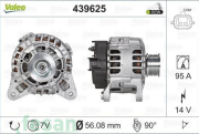 VALEO 439625 12V ŞARJ DİNAMOSU RENAULT CLİO SYMBOL 90AHM EM KASNAKLI