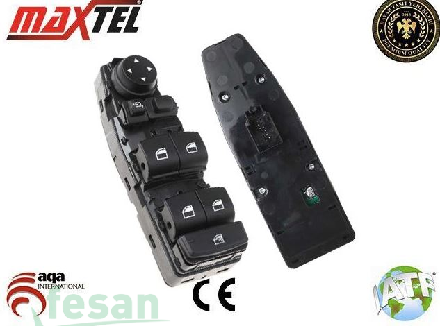 18209107 ANAHTAR CAM İND/KAL BMW F06 F07 L 6F F10 F11 F20 F18 FR25 F26 F30 F31 SİYAH KATLANIR AYNALI