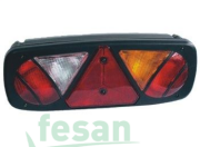 CERKEZ UNVR 40 STOP LAMBASI ÜÇGENLİ MEGA E Lİ SAĞ UNİVERSAL MODEL 800 CAMI SİYAH ÇERÇEVELİ