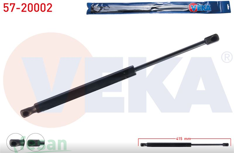 57-20002 AMORTİSÖR BAGAJ HONDA JAZZ II 2002-2004 415MM/520N