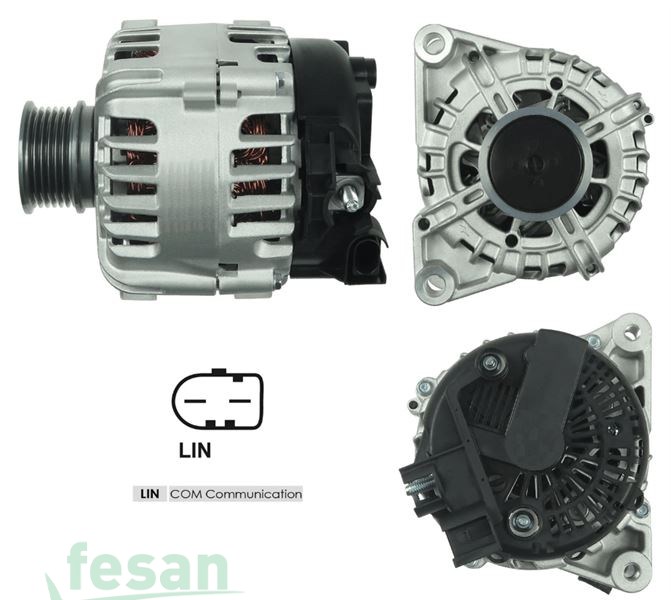 VALEO DLA8123 12V ALTERNATÖR FORD FİESTA VI TDCİ 2008> VOLVO S40 II 2011> MAZDA II MRZ 2008> LIN2 UC 120AHM