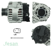 VALEO DLA8123 12V ALTERNATÖR FORD FİESTA VI TDCİ 2008> VOLVO S40 II 2011> MAZDA II MRZ 2008> LIN2 UC 120AHM