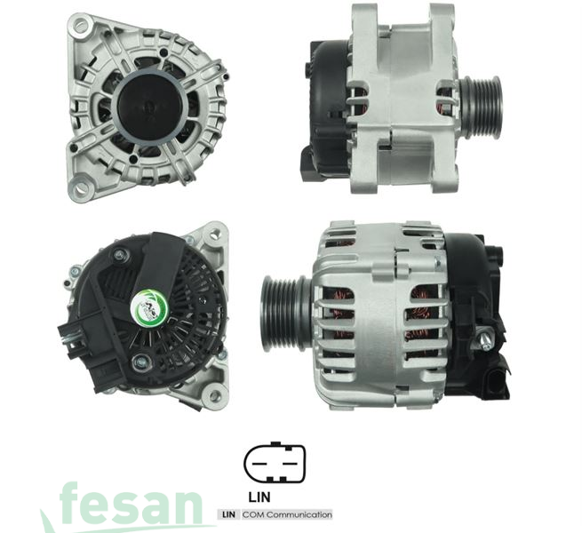 VALEO DLA8124 12V ALTERNATÖR FORD COURIER 1.6TDCI B MAX 1.5/1.6TDCI 120AHM