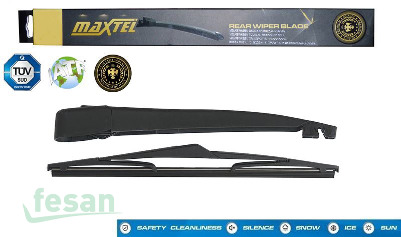 12602221 SİLGİ ARKA KOL SÜPÜRGE FORD FİESTA VII 305MM RB 0710