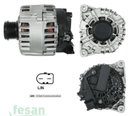 VALEO DLA8128 12V ALTERNATÖR FORD B MAX 1.5 1.6DCI FOCUS III 150AHM