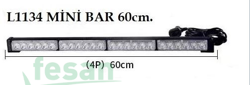 L1134 9-36V TEPE LAMBASI ÇAKAR SARI SARI 60CM