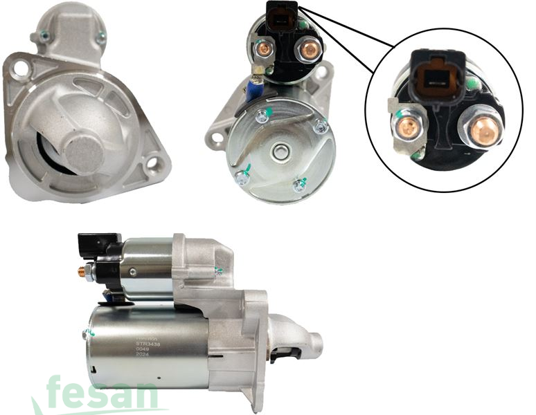 STR 3438 DELCO 12V MARŞ MOTORU HYUNDAI ACCENT BLUE İ10-İ20 10DİŞ