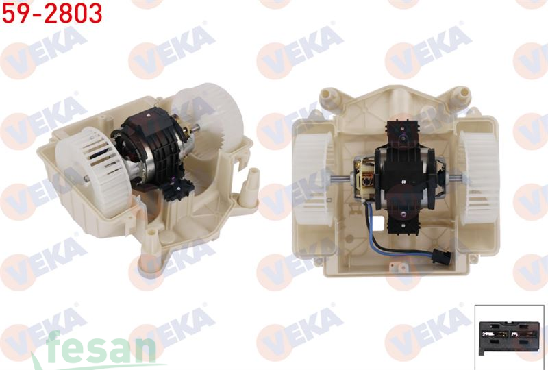 59-2803 12V KALORİFER MOTORU MERCEDES S CLASS W221 2005-2013 C216 2006-2013