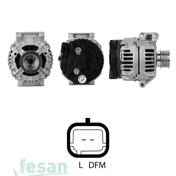 ASR-A0090 BOSCH 12V ŞARJ DİNAMOSU RENAULT KANGOO SCENIC MEGANE THALIA 1.4 1.6 87AHM