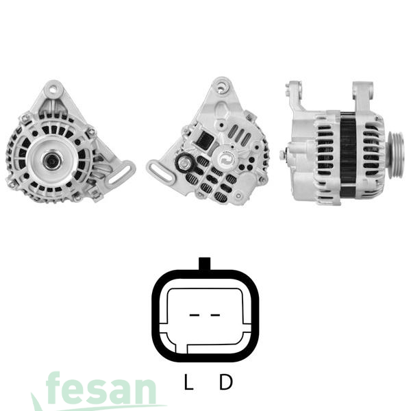 ASR-A1083 VALEO 12V ŞARJ DİNAMOSU RENAULT KANGOO 110AHM