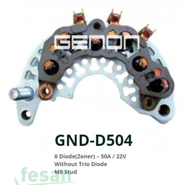 GENON D504D DELCO DİOT TABLASI CHYRSLER D SUZ